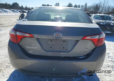 2014 Toyota Corolla L из США, поврежденный, VIN 2T1BURHE5EC217669